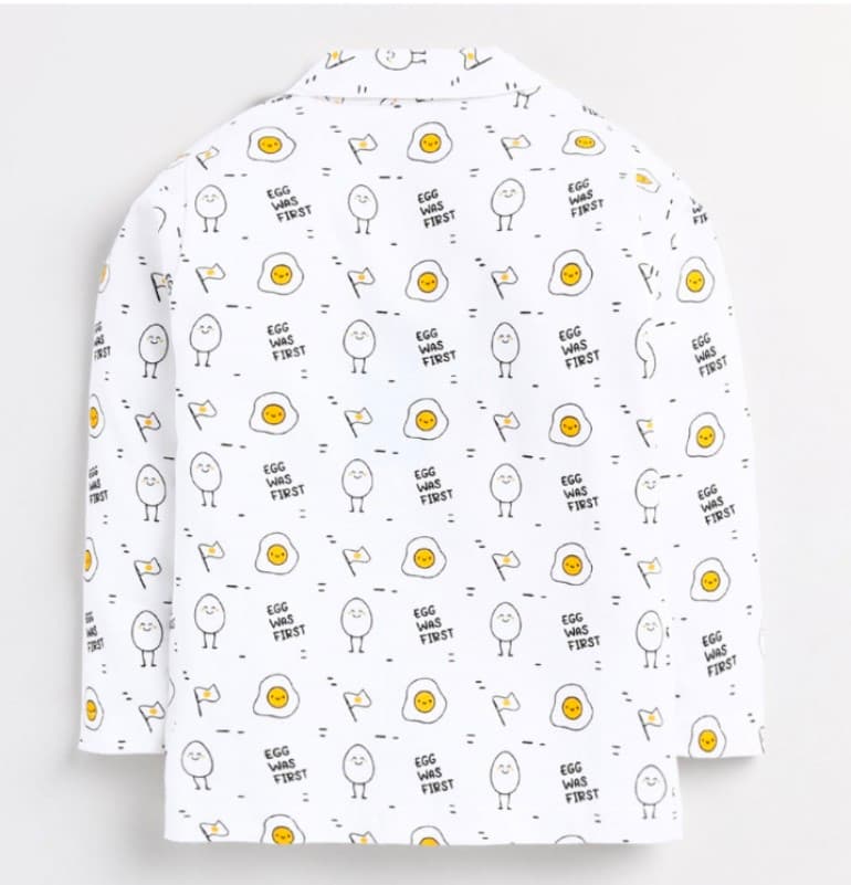 Dream White Kids Night Suit 2