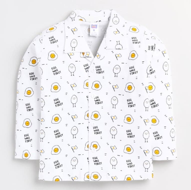 Dream White Kids Night Suit 3