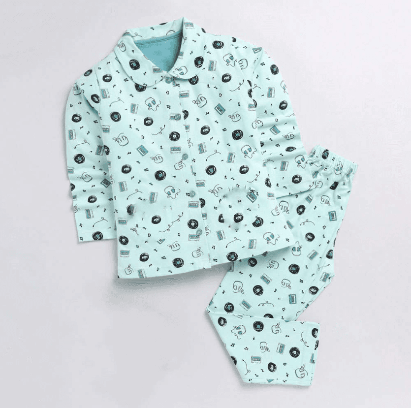 Music Sky Kids Night Suit