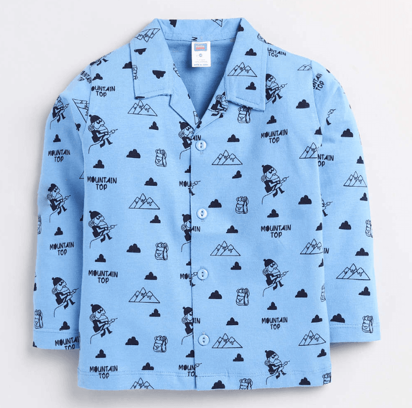 Mountain Sky Kids Night Suit 2