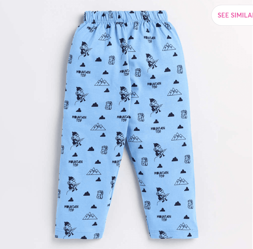 Mountain Sky Kids Night Suit 4