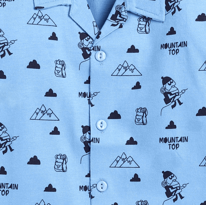Mountain Sky Kids Night Suit 5