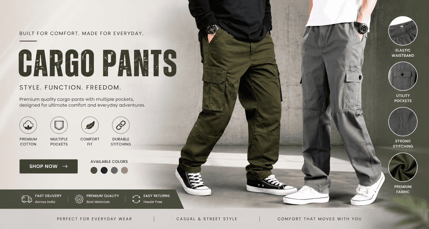 Kids and Family Premium Fashion Banner 1
