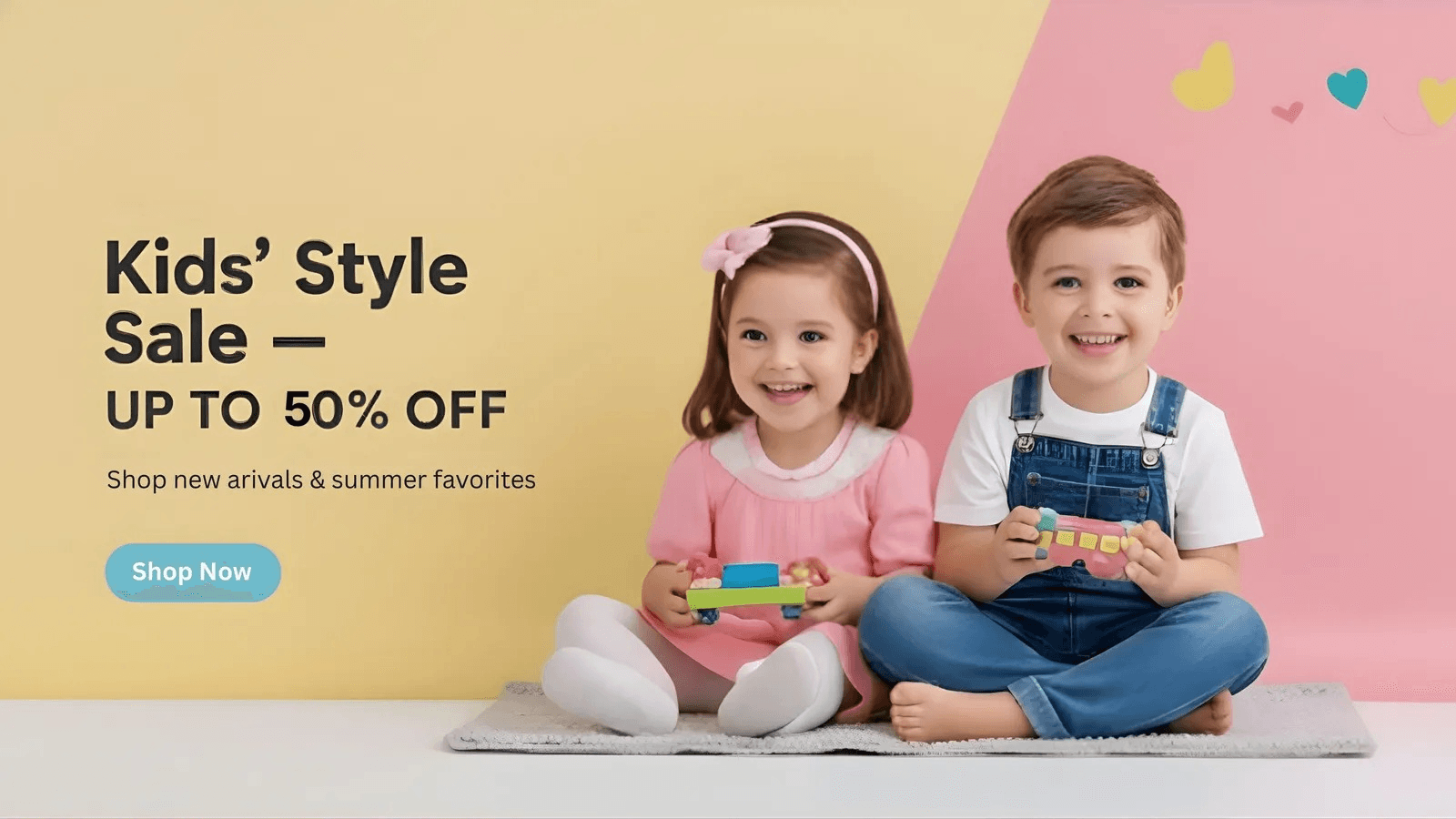Kids and Family Premium Fashion Banner 3
